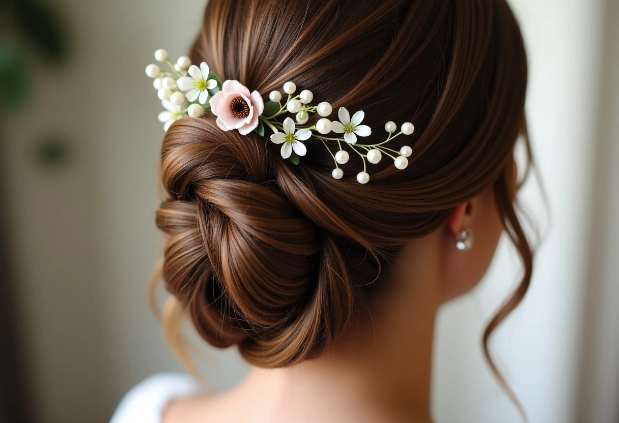 chignon mariage