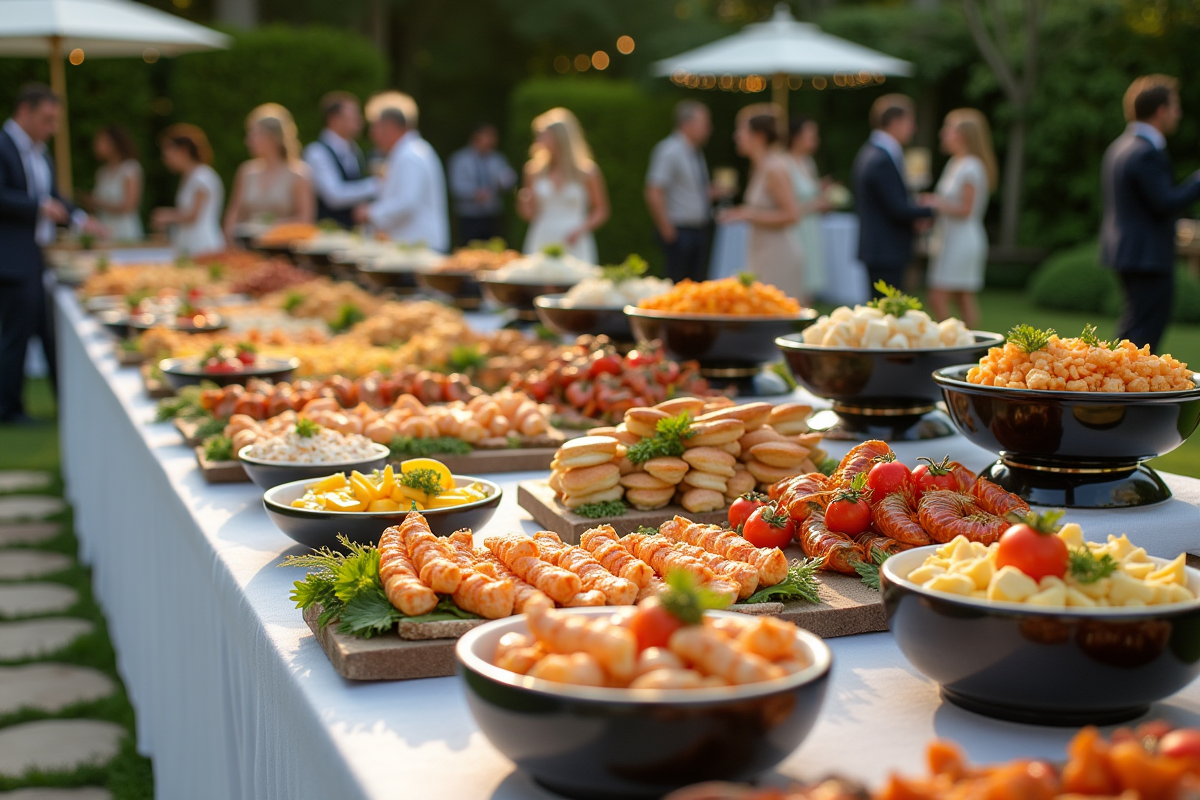 buffet mariage